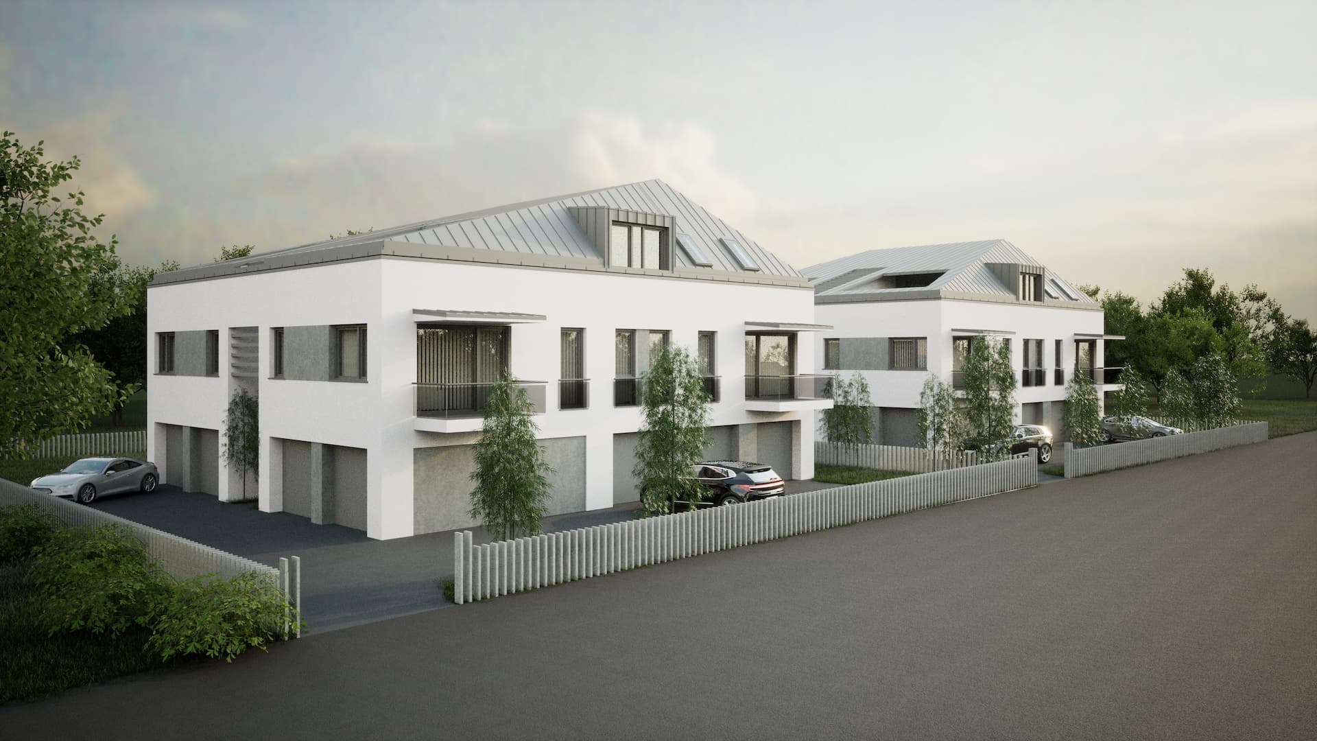 2 db 7 Lakásos Exclusive Társasház